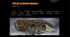 Desktop Screenshot of nicoleruuska.com